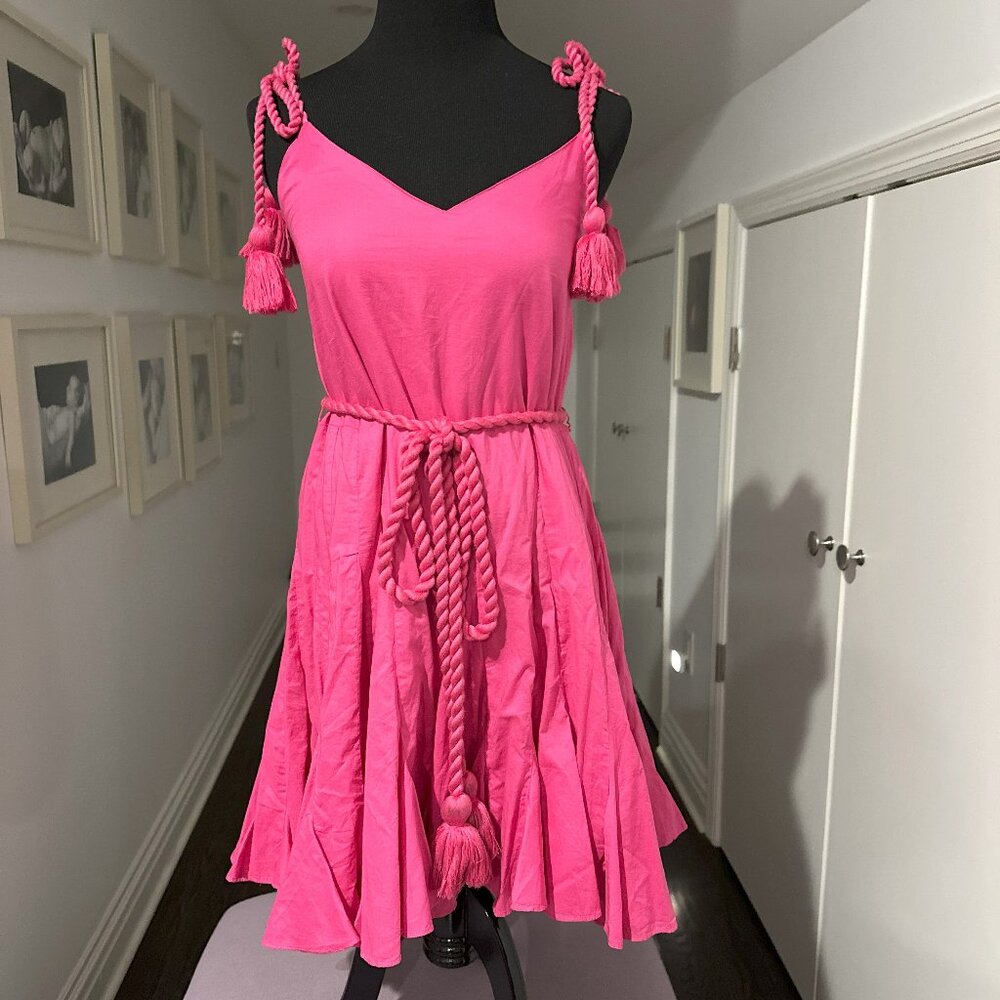 Rhode Hot Pink Casey Mini Dress Size XS- worn once